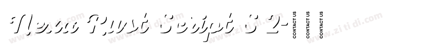 Nexa Rust Script S 2字体转换